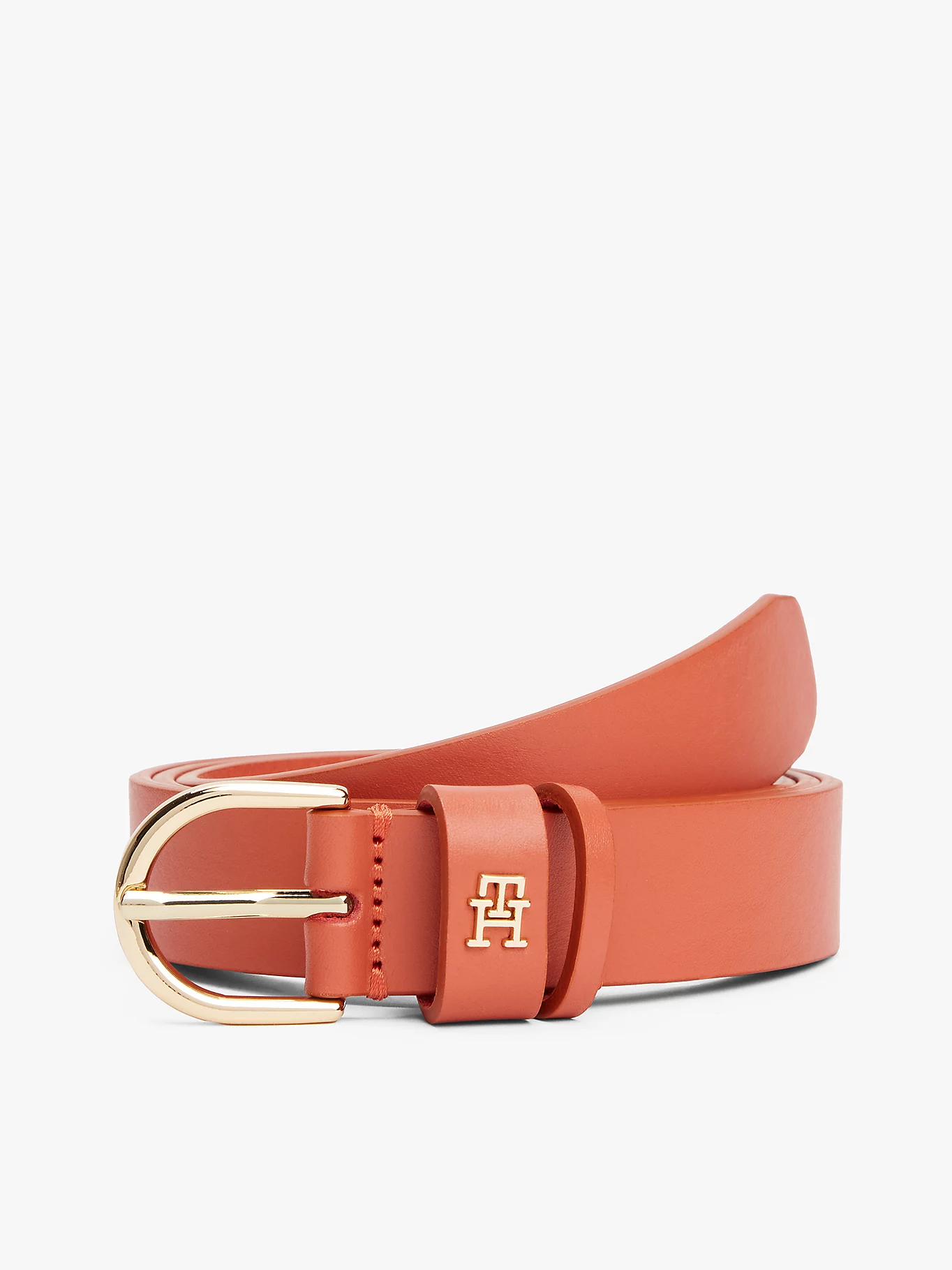 Essential TH Monogram Leather Belt