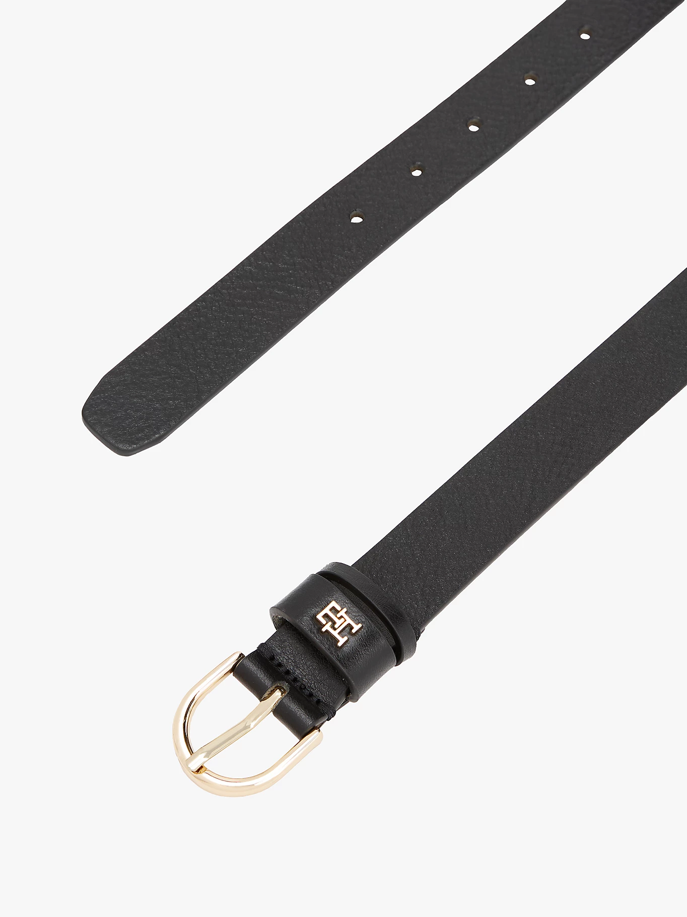 Essential TH Monogram Leather Belt