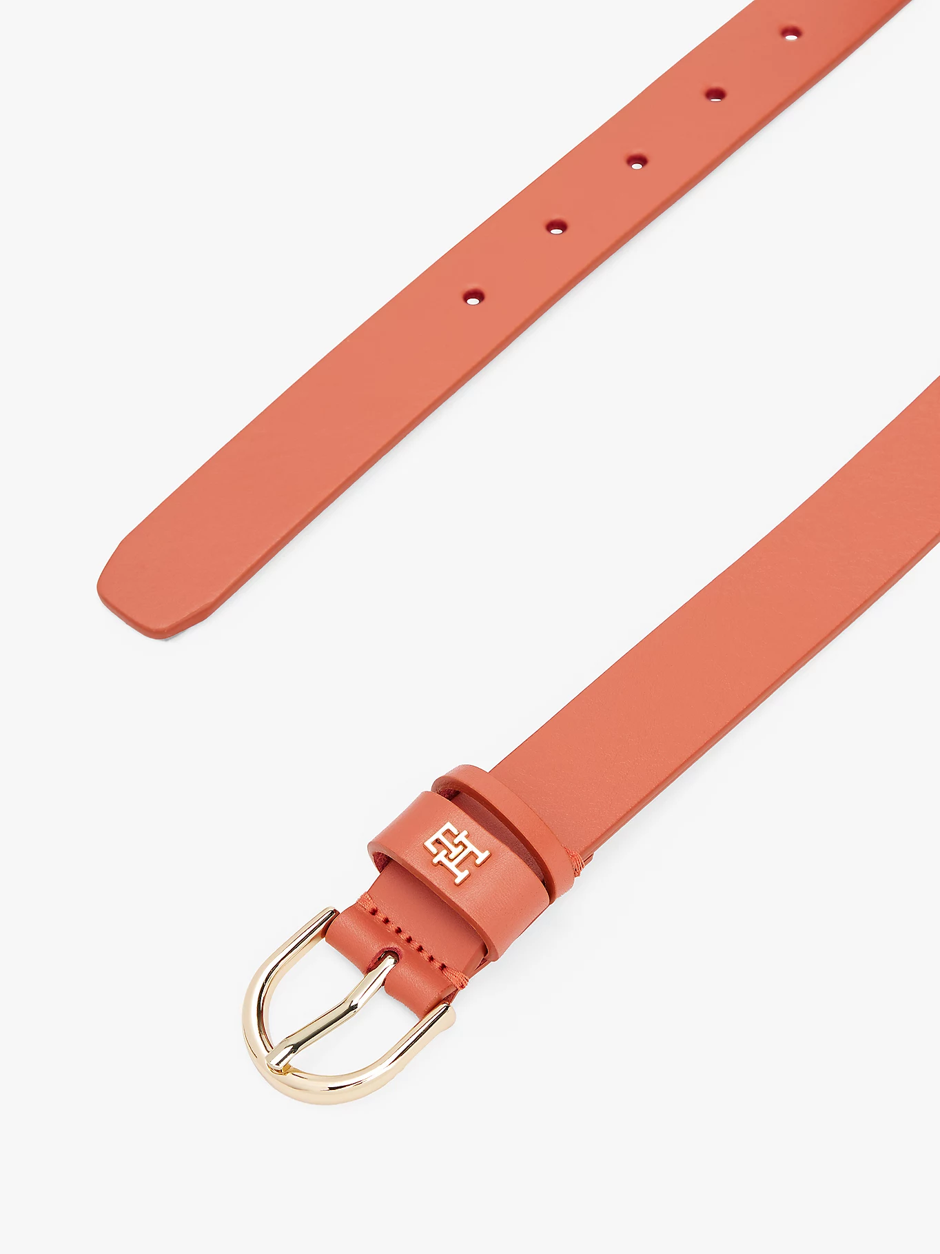 Essential TH Monogram Leather Belt