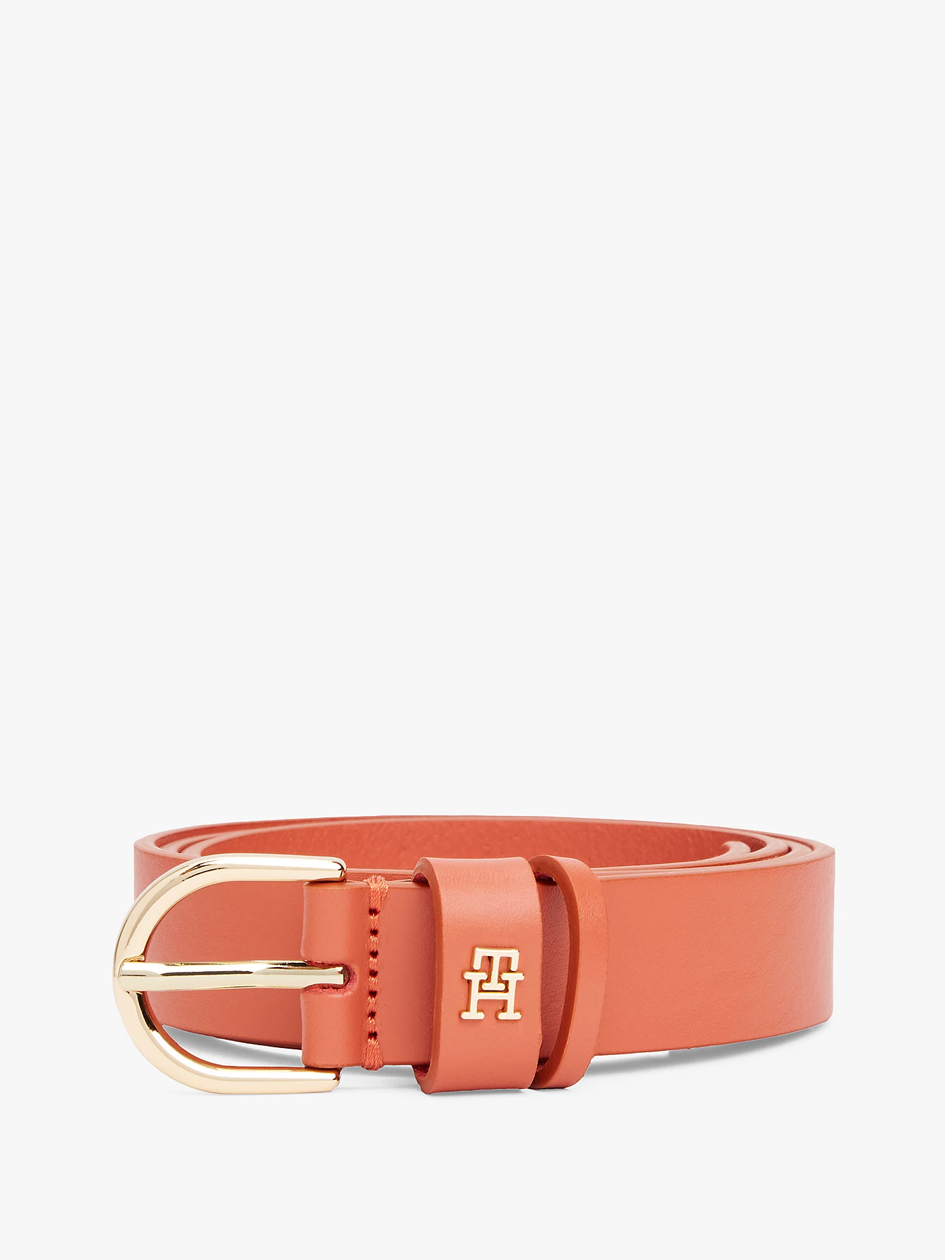 Essential TH Monogram Leather Belt