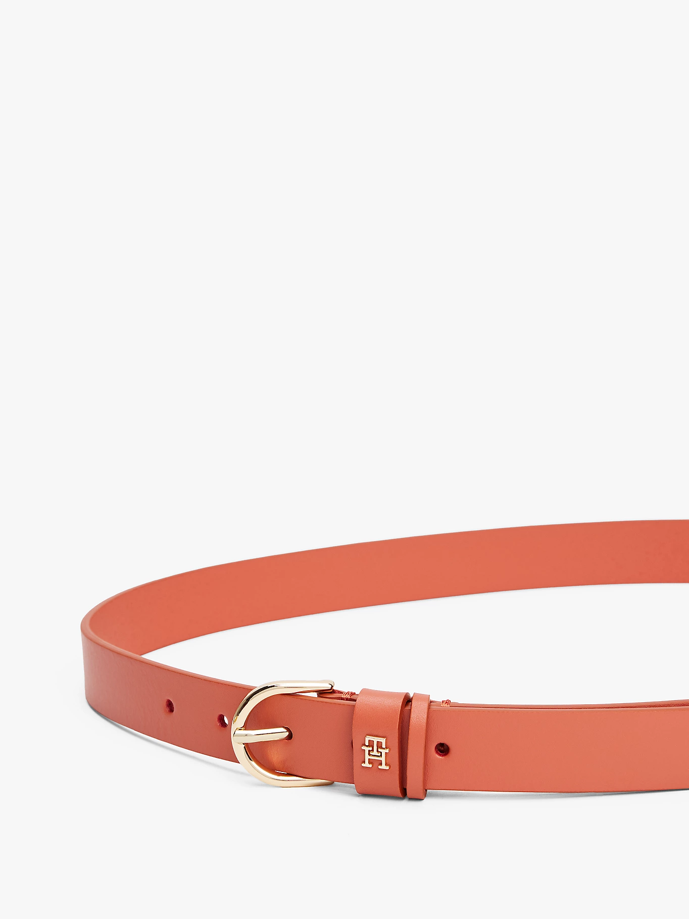 Essential TH Monogram Leather Belt