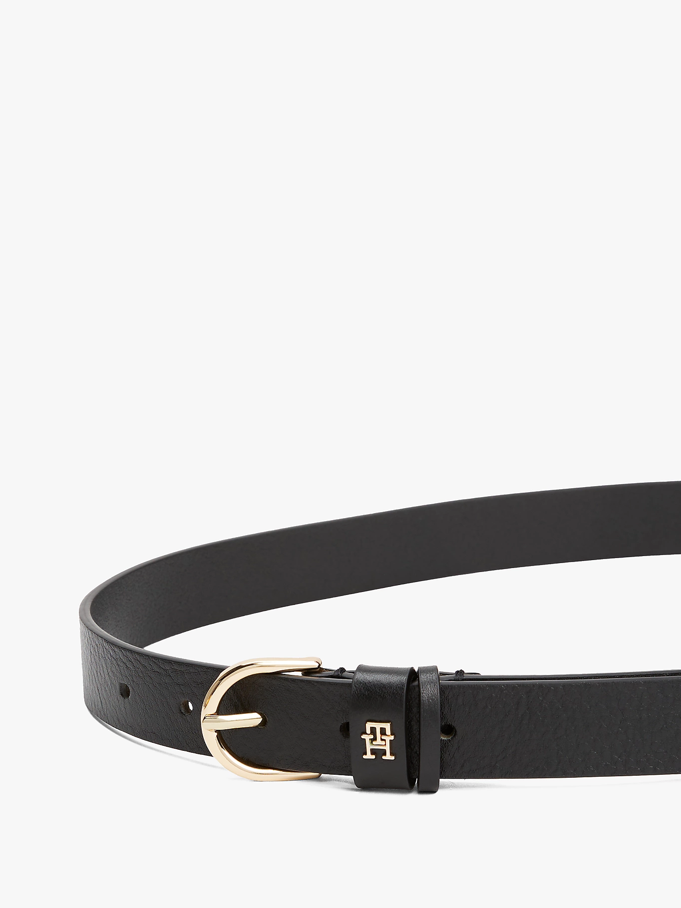 Essential TH Monogram Leather Belt