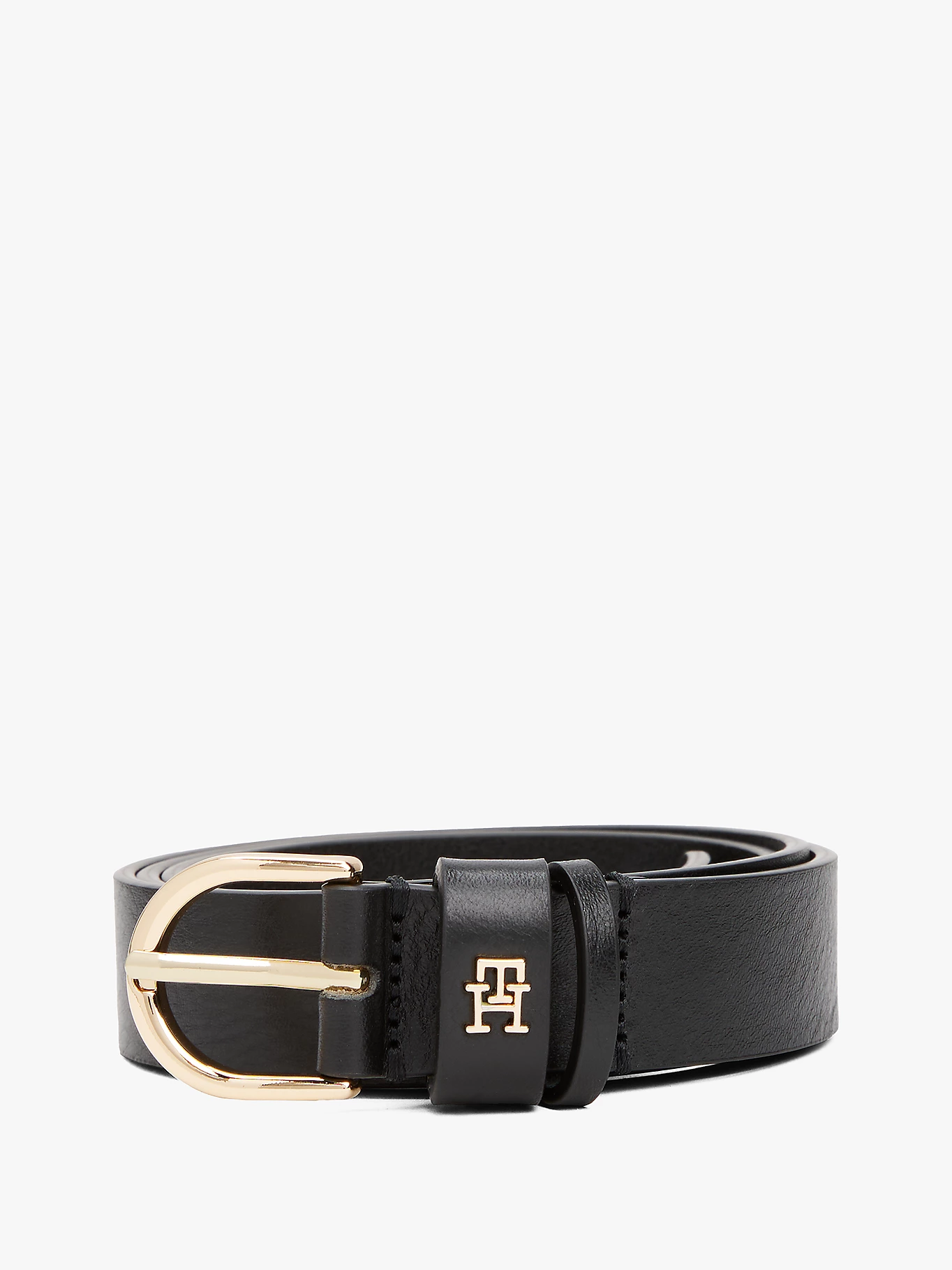 Essential TH Monogram Leather Belt