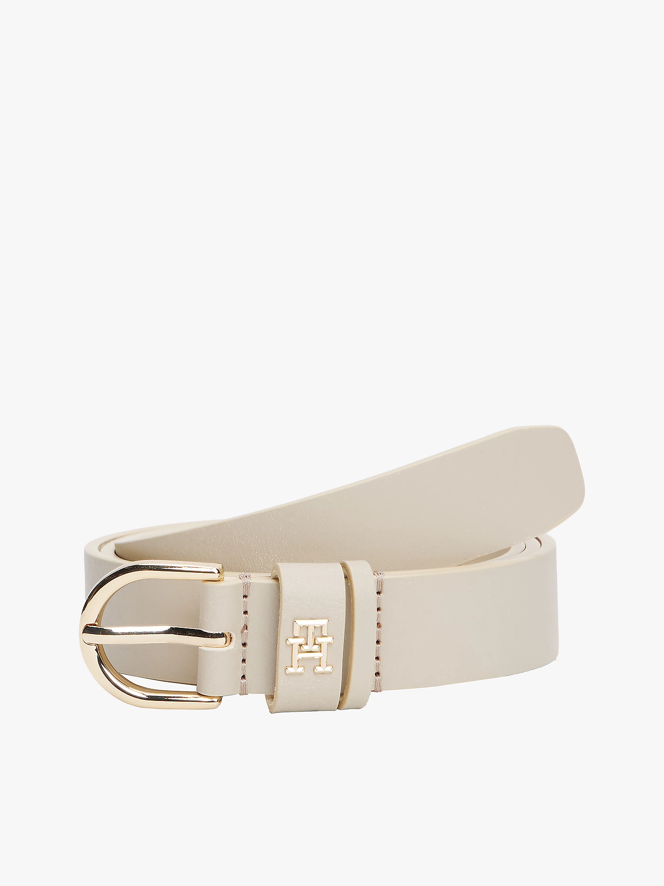 Essential TH Monogram Leather Belt