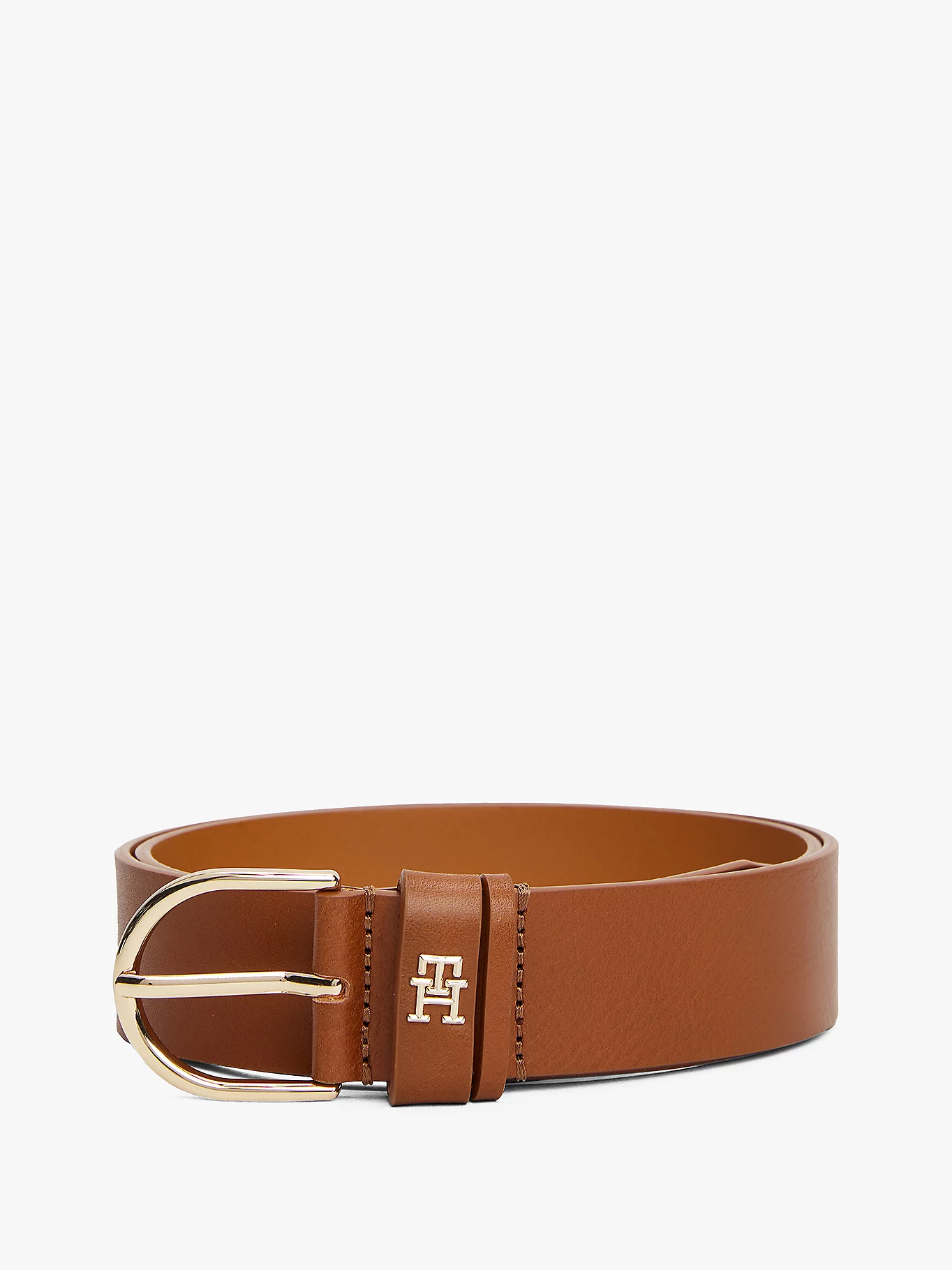 TH Monogram Round Buckle Belt