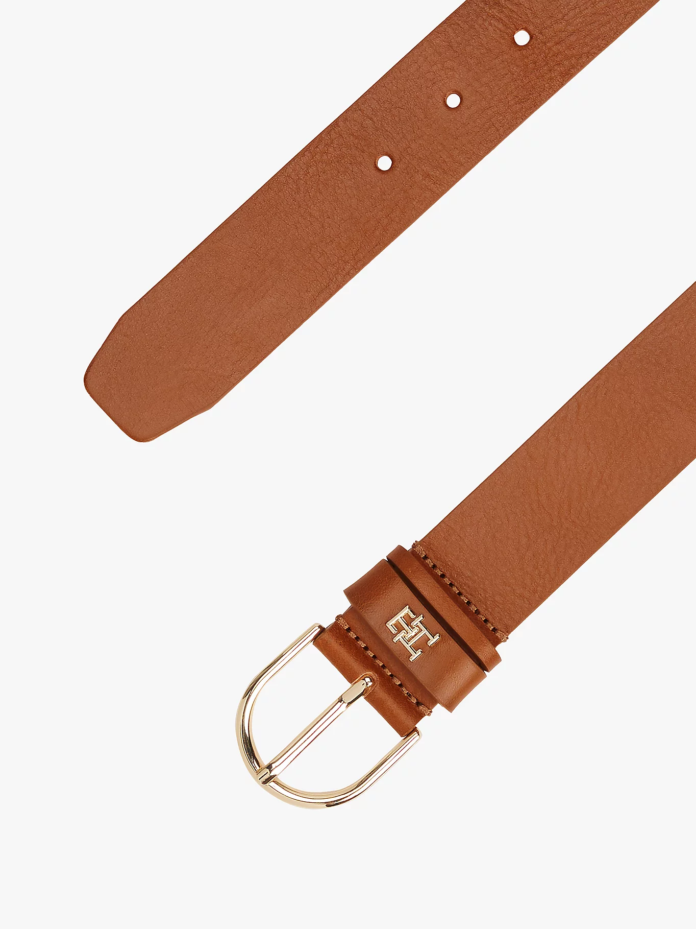 TH Monogram Round Buckle Belt